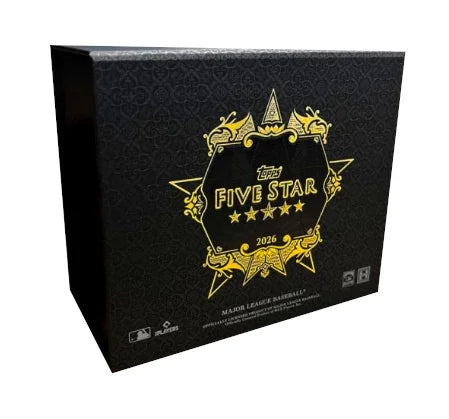 2026 Topps Five Star Baseball Hobby Box (Ships Sealed Only) | P5994083