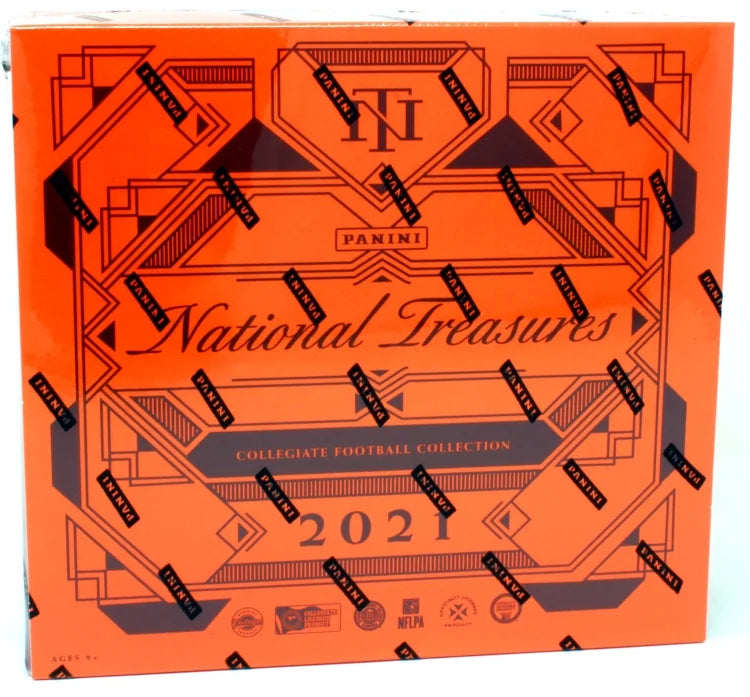 2021 Panini National Treasures Collegiate Football Hobby Box - B | P6304593