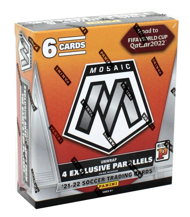 2021-22 Panini Mosaic Road to FIFA World Cup Soccer | Asia Edition Box | P6654275