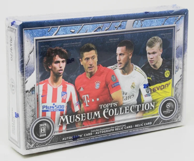 2019-20 Topps UEFA Champions League Museum Collection Soccer Box (Ships Sealed Only)