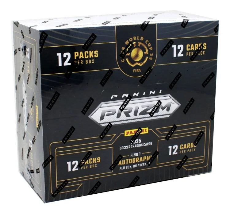 2025 Panini Prizm FIFA Club World Cup Soccer Hobby Box (Ships Sealed Only)