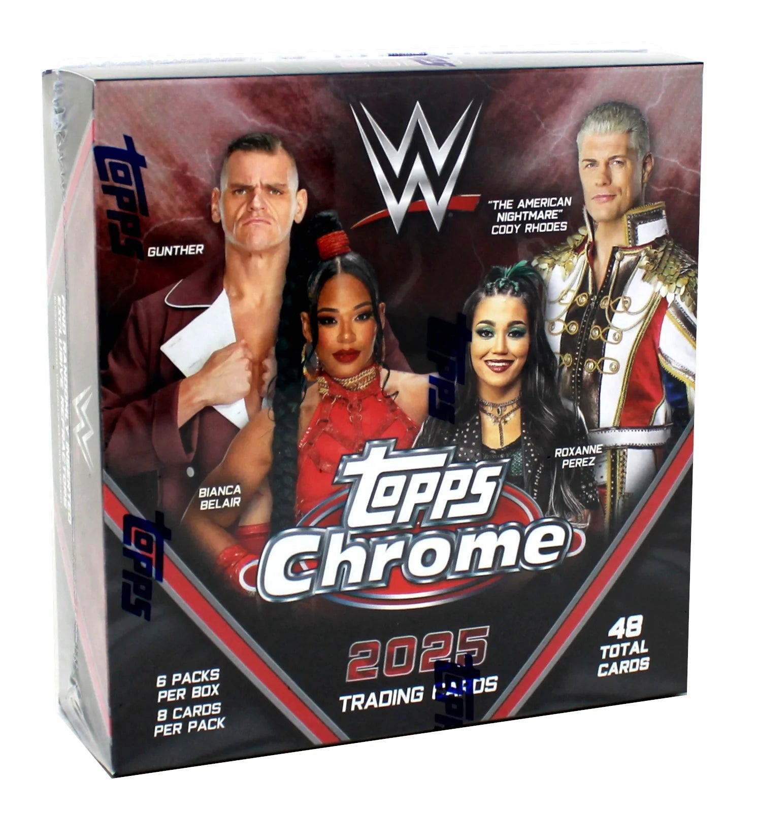 2025 Topps Chrome WWE Mega Box (Ships Sealed Only) - B