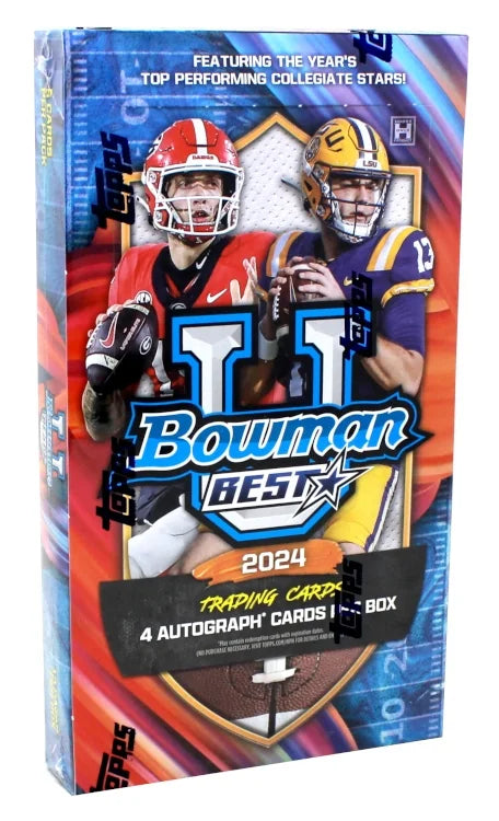 2024 Bowman's Best University Football Hobby Box (Ships Sealed Only) | P6681546