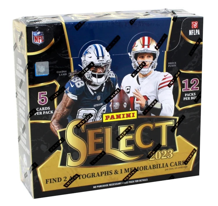2023 Panini Select Football Hobby Box (Ships Sealed Only) | P6681629