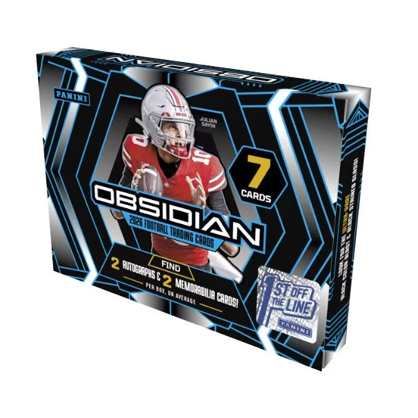 2026 Panini Obsidian Football 1st Off The Line Hobby Box (Ships Sealed Only) | P6901838
