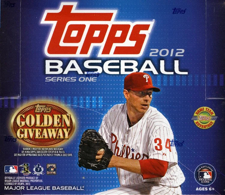 2012 Topps Series 1 Baseball Jumbo HTA Box (Ships Sealed Only) | P6932144