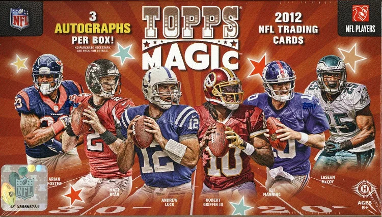 2012 Topps Magic Football Hobby Box (Ships Sealed Only) | P6933612