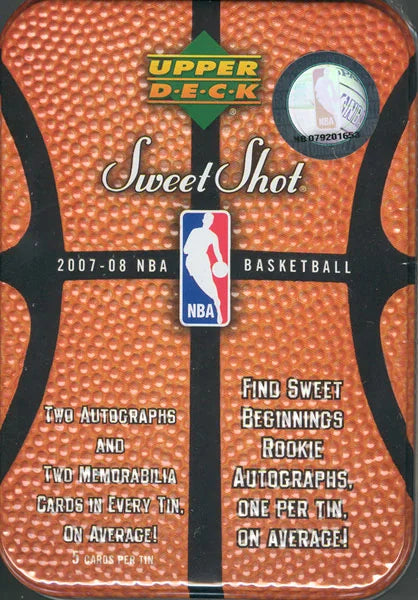 2007-08 Upper Deck Sweet Shot Basketball Hobby Box (Ships Sealed Only) | P6934684