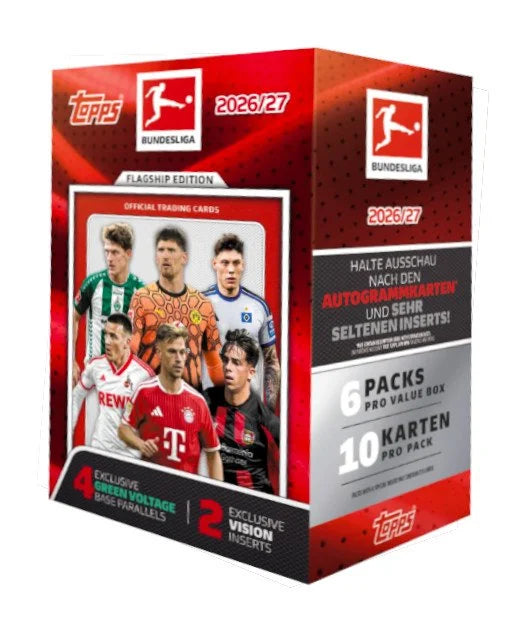 2026-27 Topps Bundesliga Soccer Blaster Box (Ships Sealed Only) | P7025301