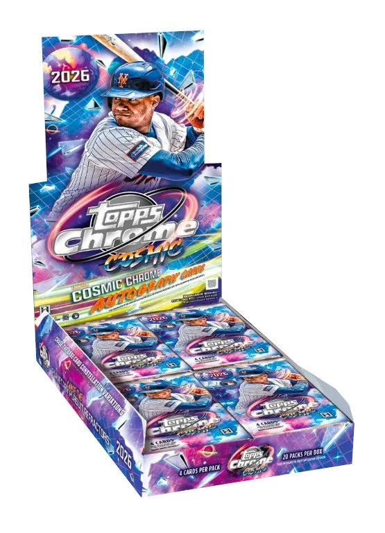 2026 Topps Cosmic Chrome Baseball Hobby Box (Ships Sealed Only) | P7441452