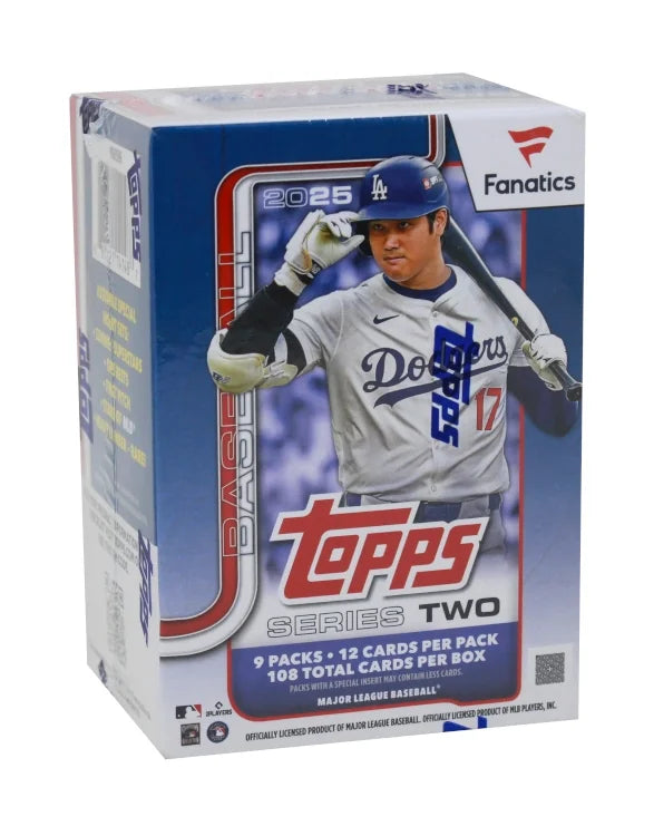 2025 Topps Series 2 Baseball Exclusive Blaster Box 9 Packs (Ships Sealed Only) | P7635119