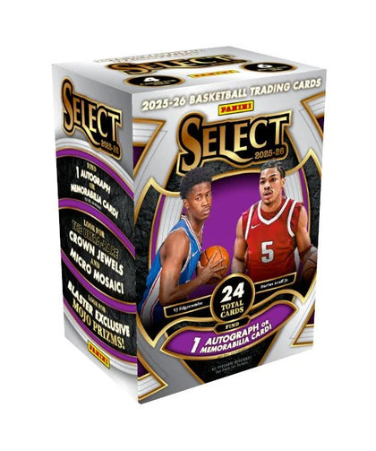 2025-26 Panini Select Basketball Hobby Blaster Box (Ships Sealed Only) | P7637549