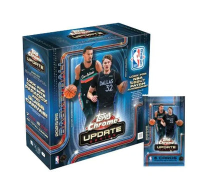 2025-26 Topps Chrome Update Series Basketball Mega 20 Box Lot | P7638329