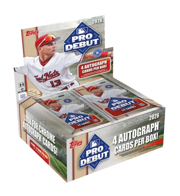 2026 Topps Pro Debut Baseball Hobby Box (Ships Sealed Only) | P7976918