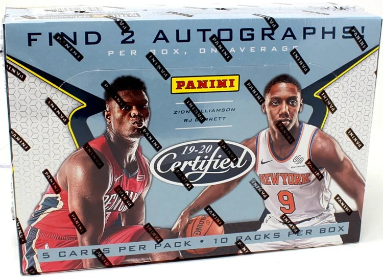 2019-20 Panini Certified Basketball Hobby Box (Ships Sealed Only) | P8092402
