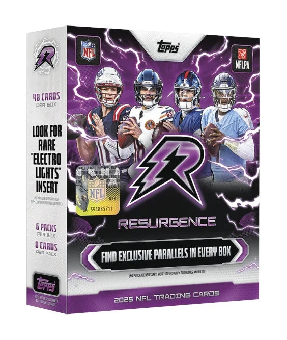 2025 Topps Resurgence Football Mega Box (Ships Sealed Only)