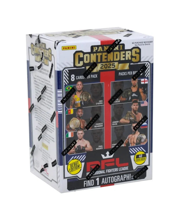 2025 Panini Contenders PFL Blaster | 20 Box Lot (Ships Sealed Only) | P8199965