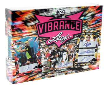 2023 Leaf Vibrance Multi-Sport Box | 2 Autographs (Ships Sealed Only)