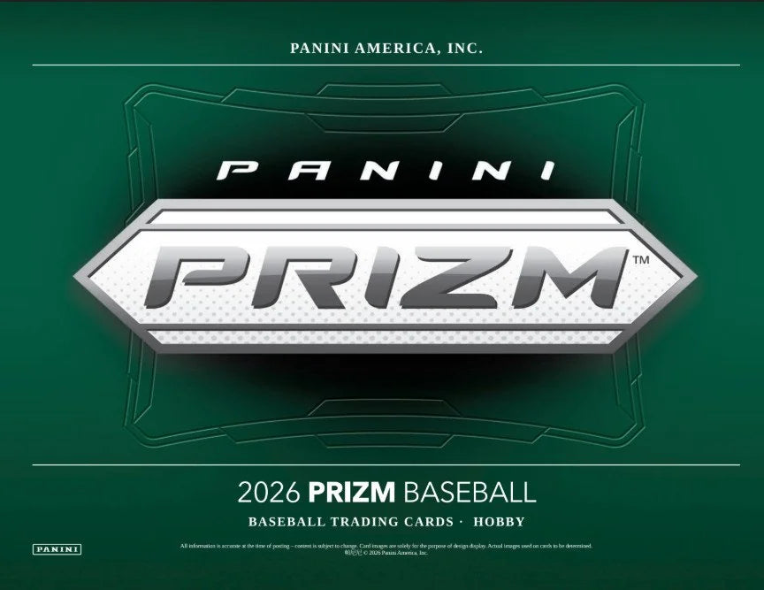 2026 Panini Prizm Baseball Hobby Box (Ships Sealed Only) - B