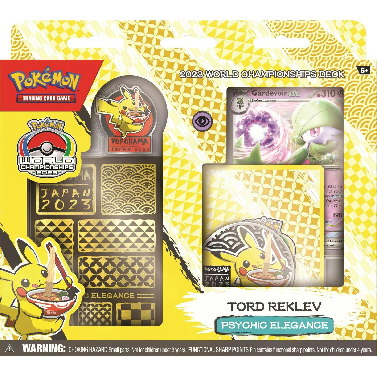 Pokemon 2023 World Championships 8-Deck Box (Ships Sealed Only)