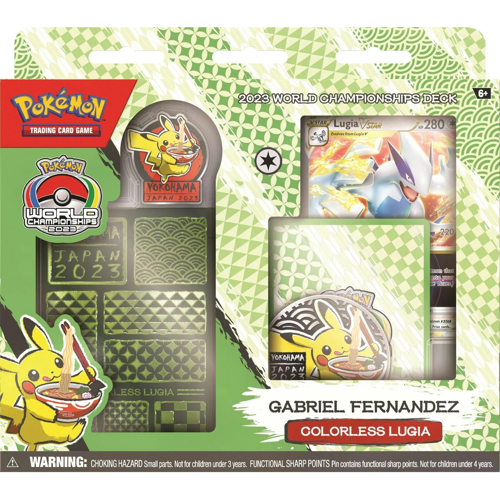 Pokemon 2023 World Championships 8-Deck Box (Ships Sealed Only)