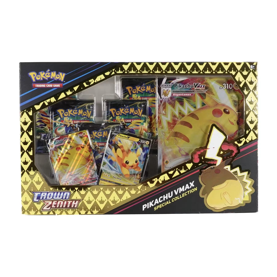 Pokemon Crown Zenith Special Collection Pikachu VMAX Box (Ships Sealed Only)