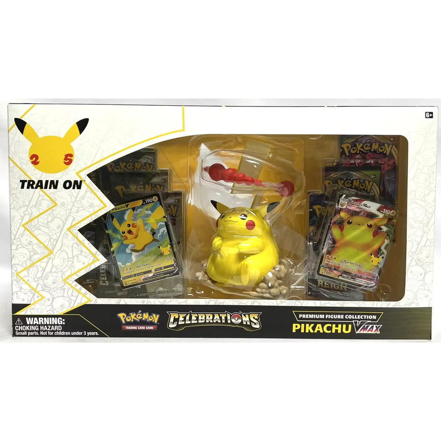 Pokemon Celebrations Pikachu VMAX Premium Figure Collection Box (Ships Sealed Only)