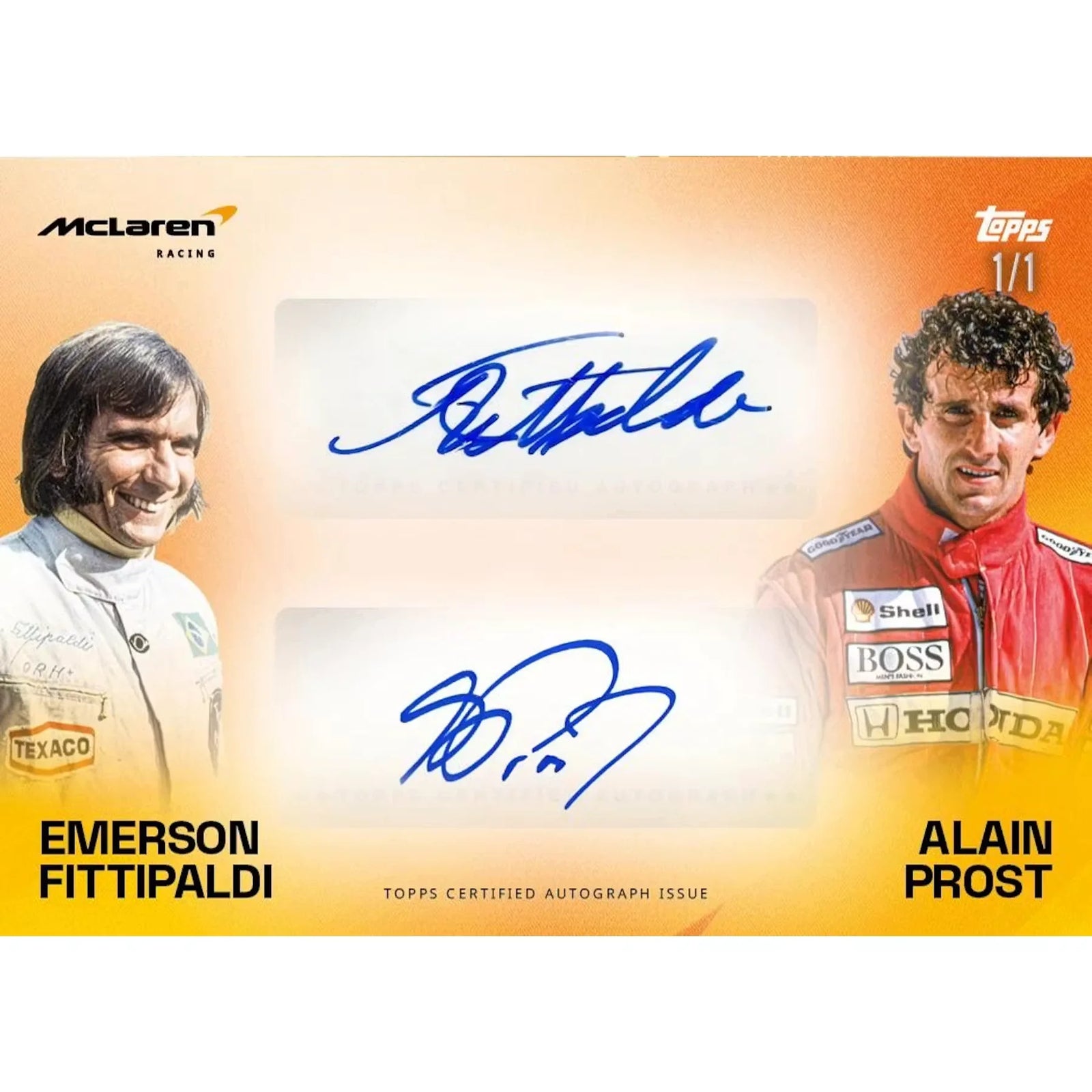 2025 Topps McLaren Formula 1 Hobby Box | Autographs & Relics (Ships Sealed Only)