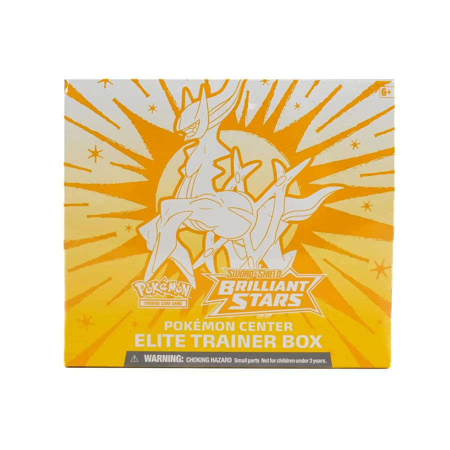 Pokemon Sword & Shield Brilliant Stars Pokemon Center Elite Trainer Box | Sealed (Ships Sealed Only)