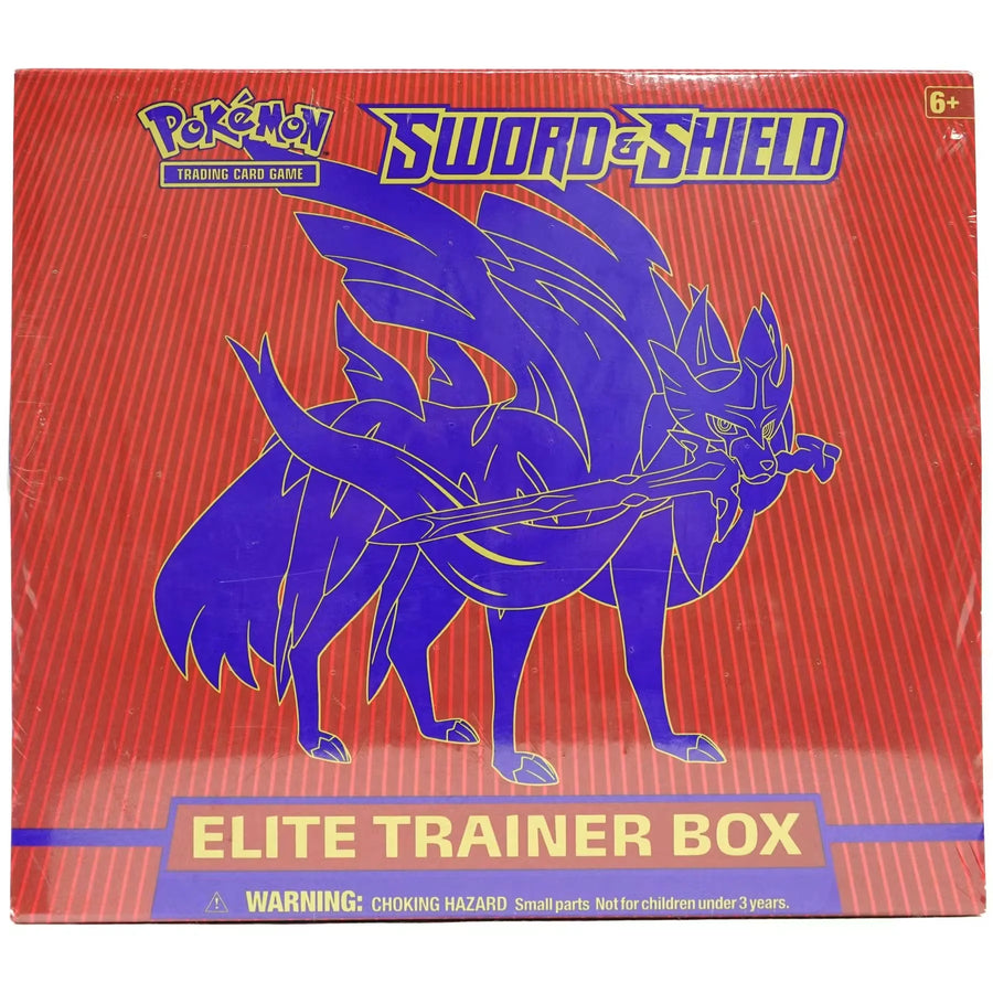 Pokemon Sword & Shield Elite Trainer Box | Red (Ships Sealed Only)