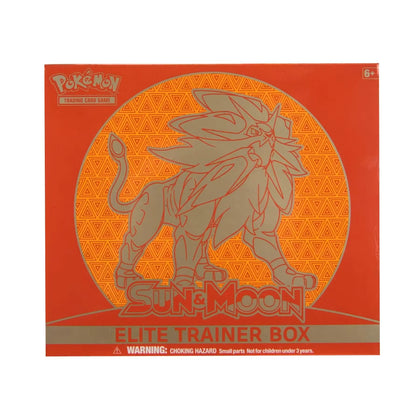 Pokemon Sun & Moon Solgaleo Elite Trainer Box | Sealed (Ships Sealed Only)