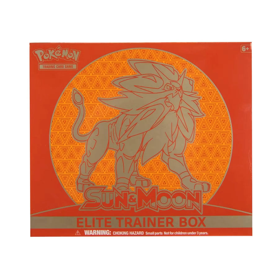 Pokemon Sun & Moon Solgaleo Elite Trainer Box | Sealed (Ships Sealed Only)