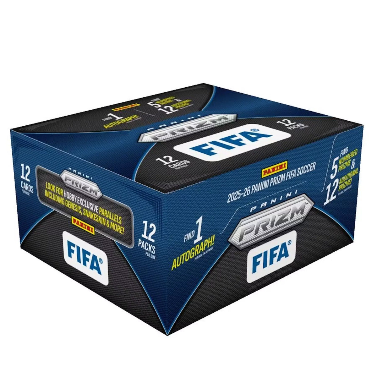 2025-26 Panini Prizm FIFA Soccer Hobby Box (Ships Sealed Only) - D | P11806
