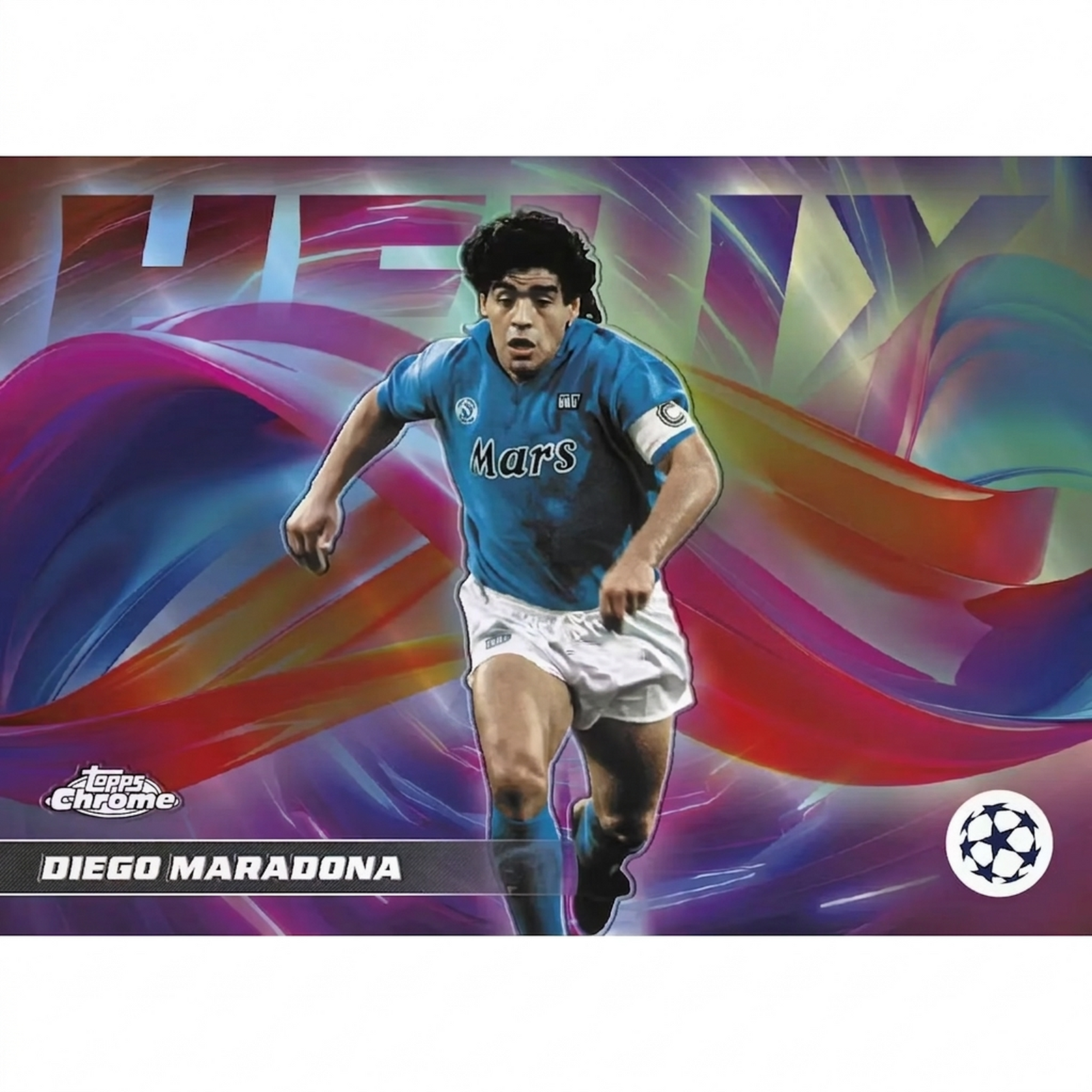 2025-26 Topps Chrome UEFA Club Competitions Fest NYC Soccer Hobby Box (Ships Sealed Only)