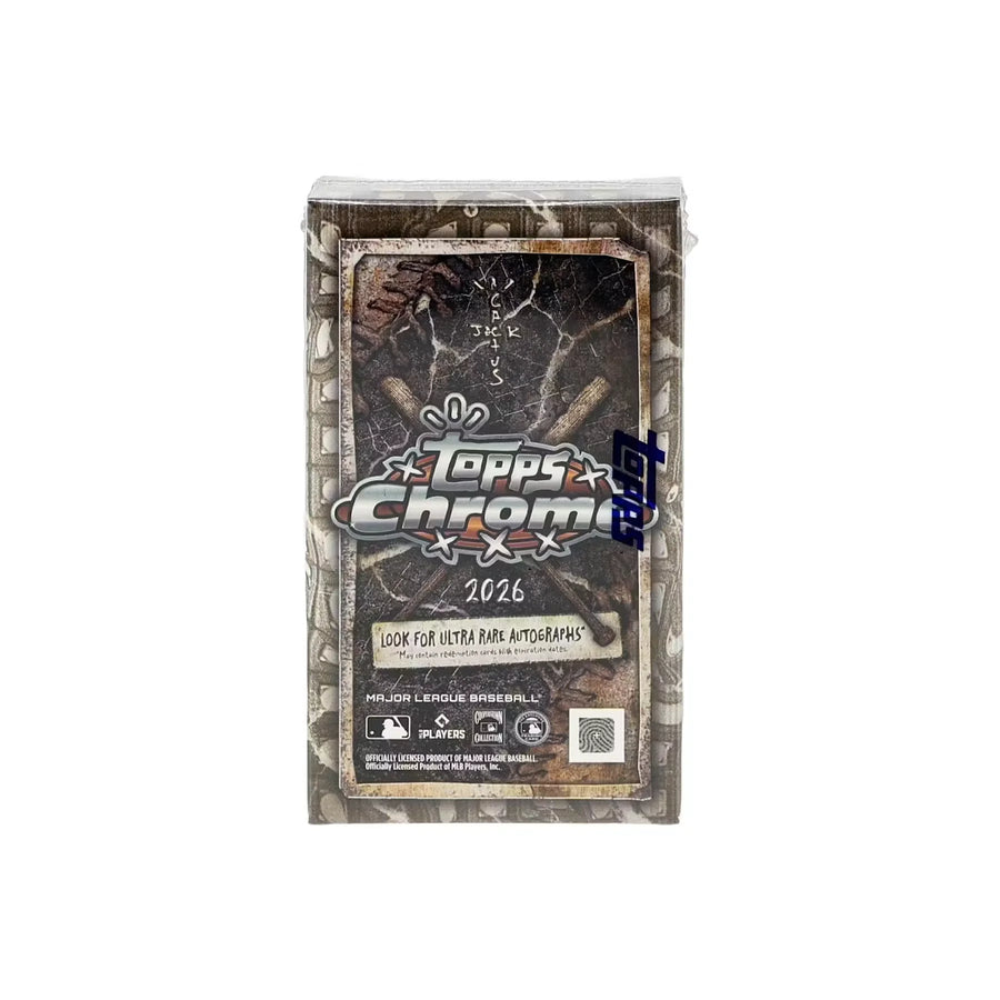 2026 Topps Chrome X Cactus Jack Fest NYC Baseball Box (Ships Sealed Only)