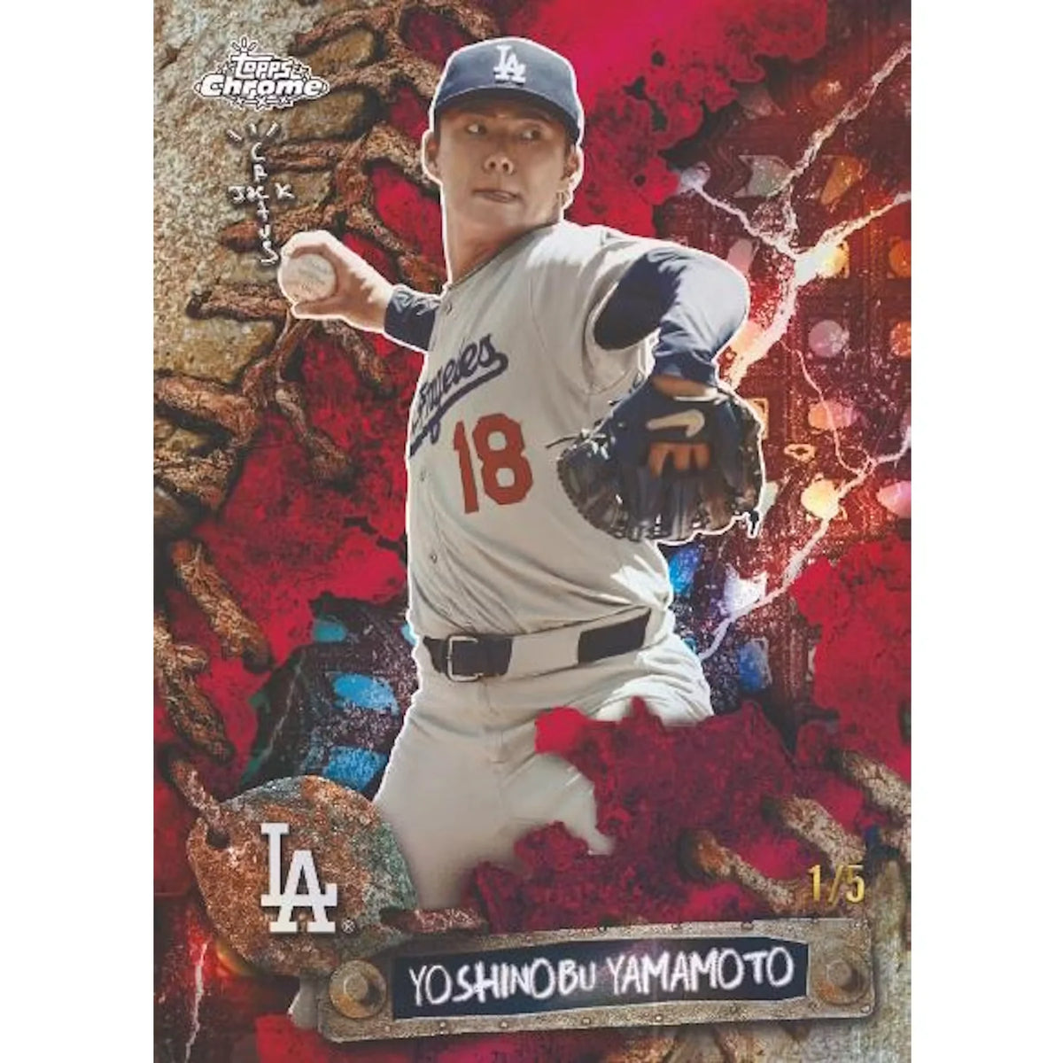 2026 Topps Chrome X Cactus Jack Fest NYC Baseball Box (Ships Sealed Only)