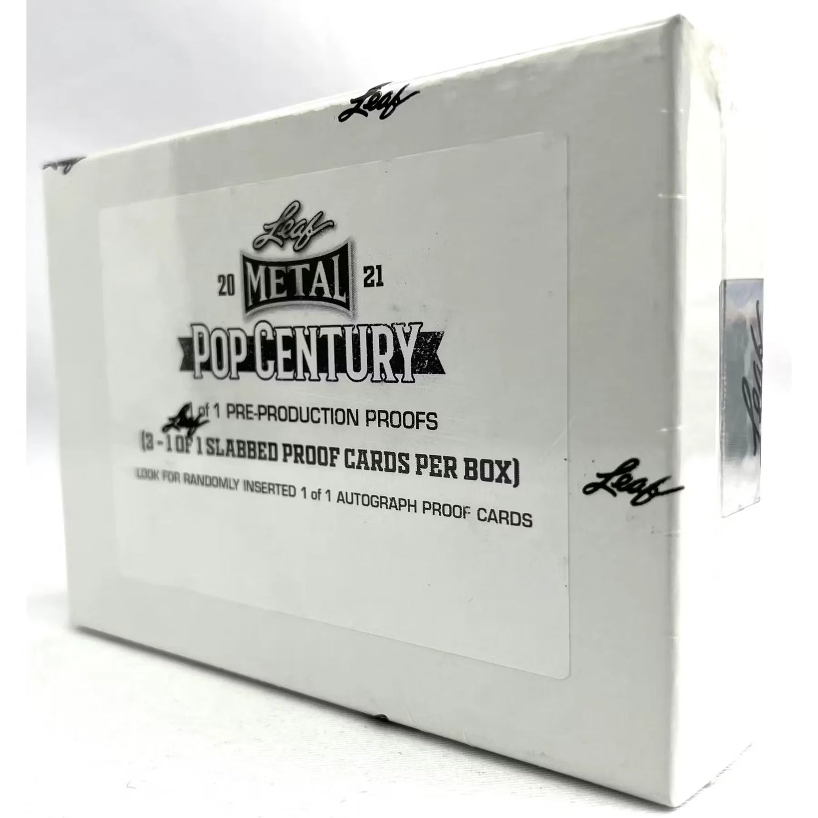 2021 Leaf Metal Pop Century 1/1 Pre-Production Proof Hobby Box (Ships Sealed Only)