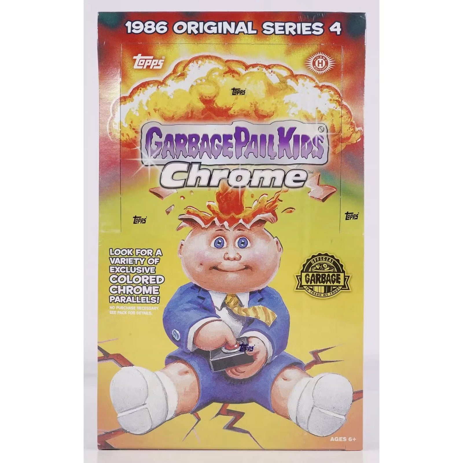 2021 Topps Garbage Pail Kids Chrome Series 4 Hobby Box (Ships Sealed Only) - D2