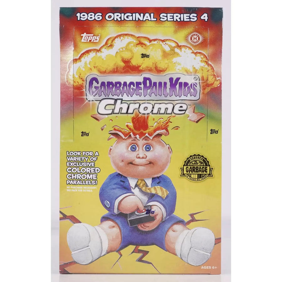 2021 Topps Garbage Pail Kids Chrome Series 4 Hobby Box (Ships Sealed Only) - D2