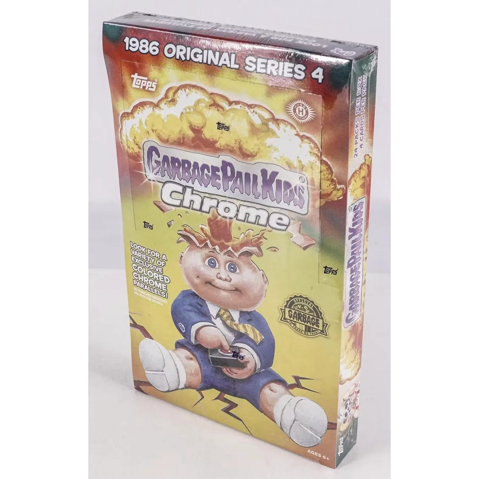 2021 Topps Garbage Pail Kids Chrome Series 4 Hobby Box (Ships Sealed Only) - D2
