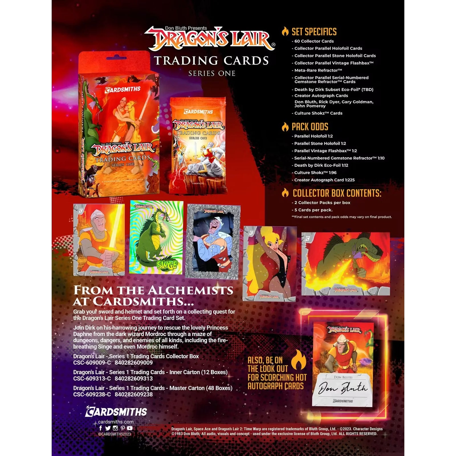 2024 Cardsmiths Dragon's Lair Series 1 Collector Box