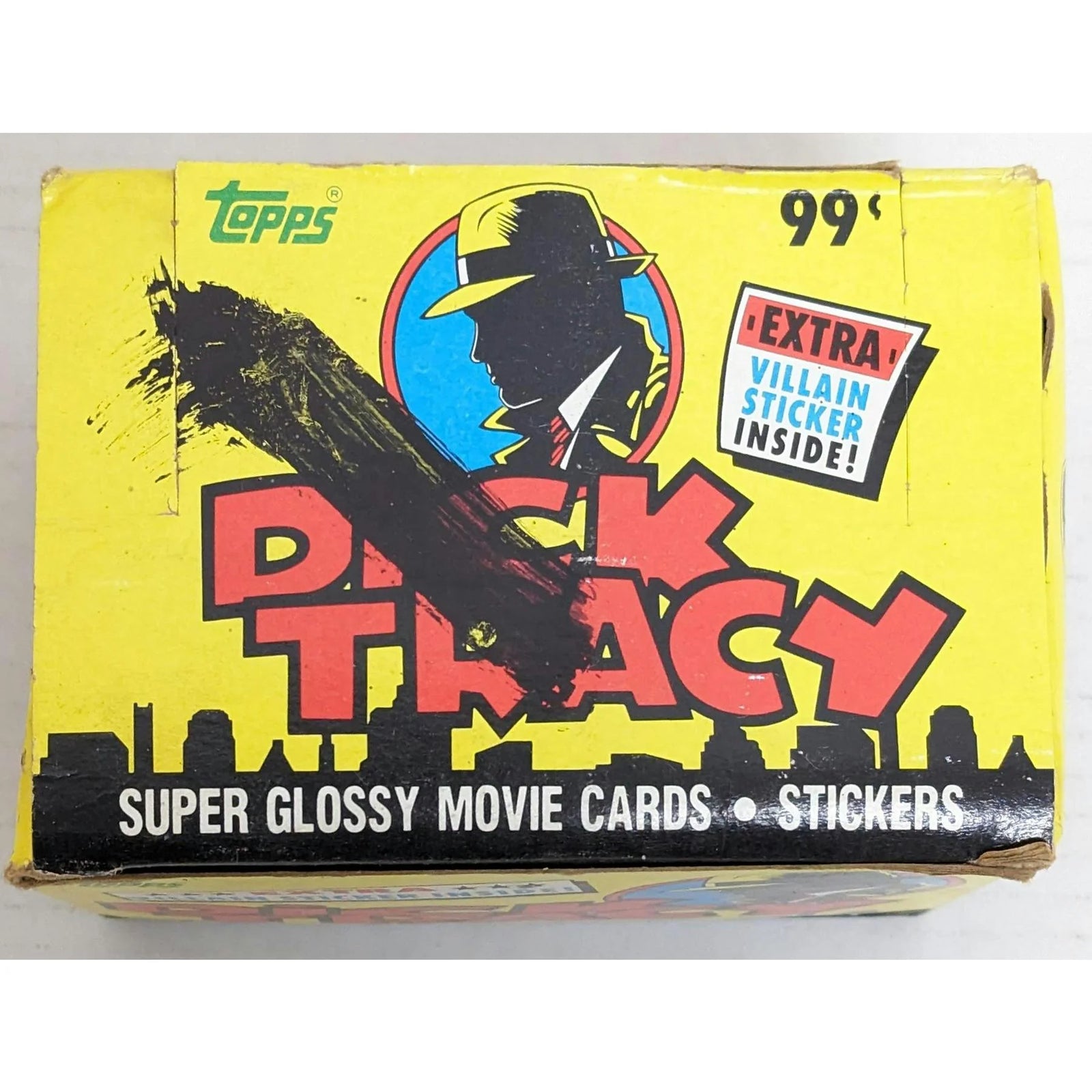 Dick Tracy Movie Cards Jumbo Box | 1990 Topps (Ships Sealed Only)