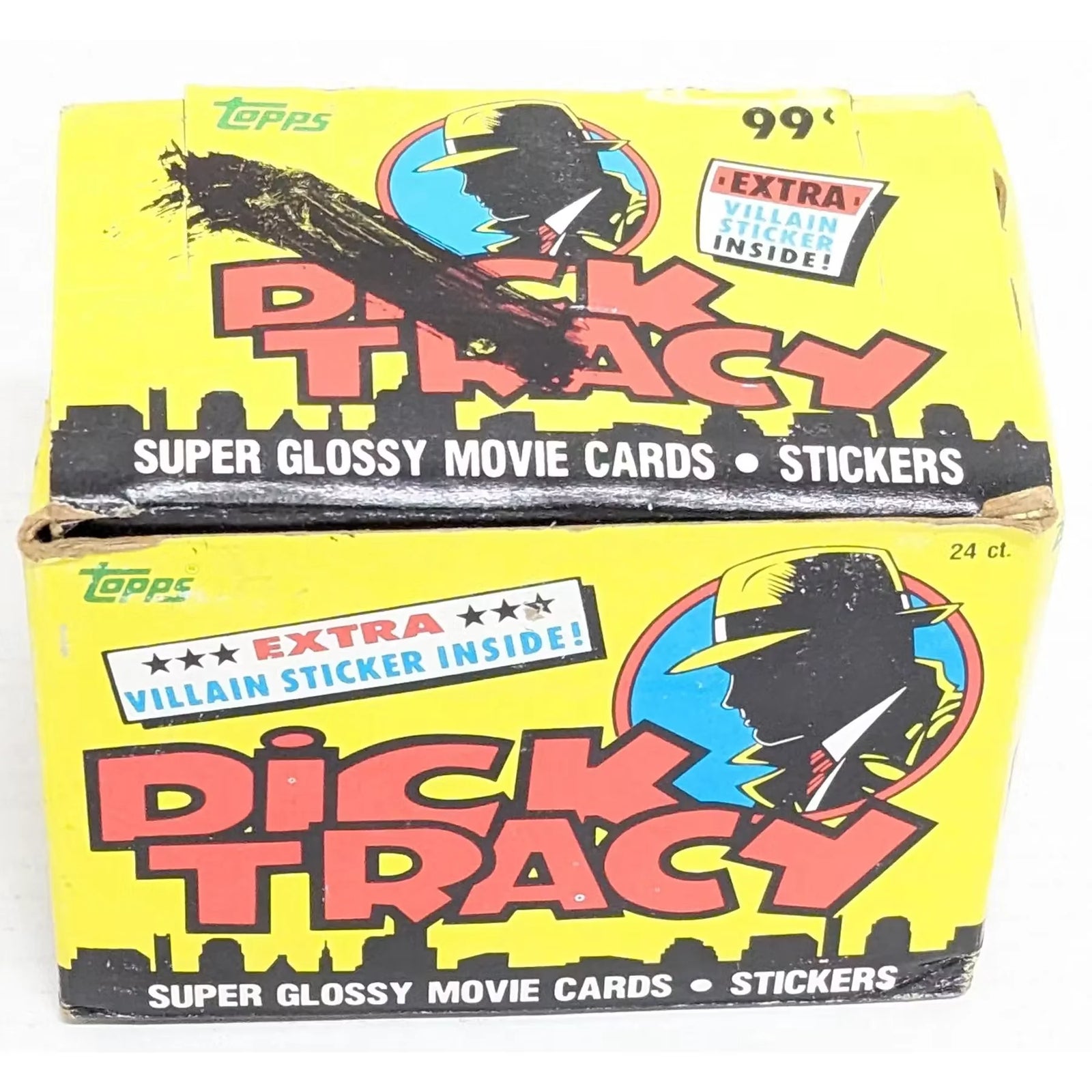 Dick Tracy Movie Cards Jumbo Box | 1990 Topps (Ships Sealed Only)
