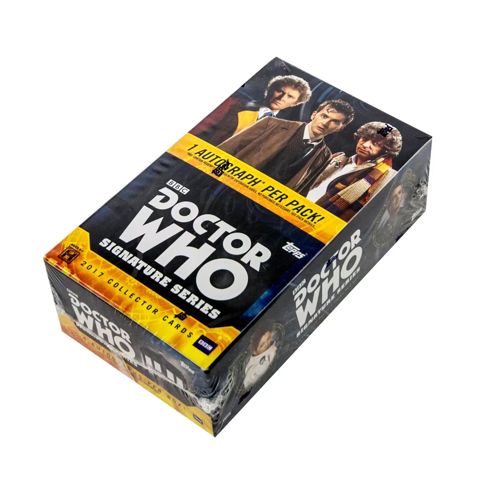 2017 Topps Doctor Who Signature Series Trading Cards Box | 4 Autographs (Ships Sealed Only)