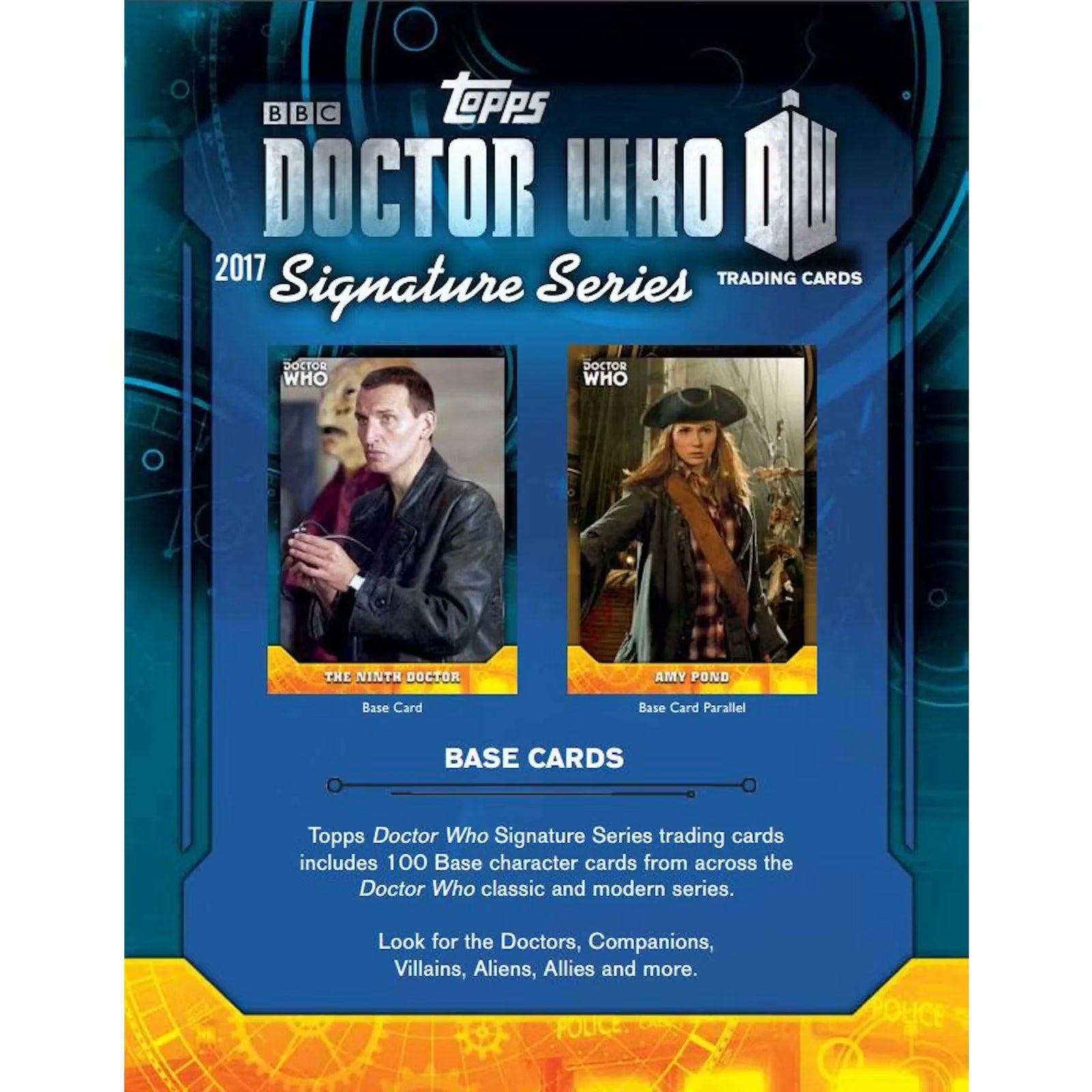 2017 Topps Doctor Who Signature Series Trading Cards Box | 4 Autographs (Ships Sealed Only)