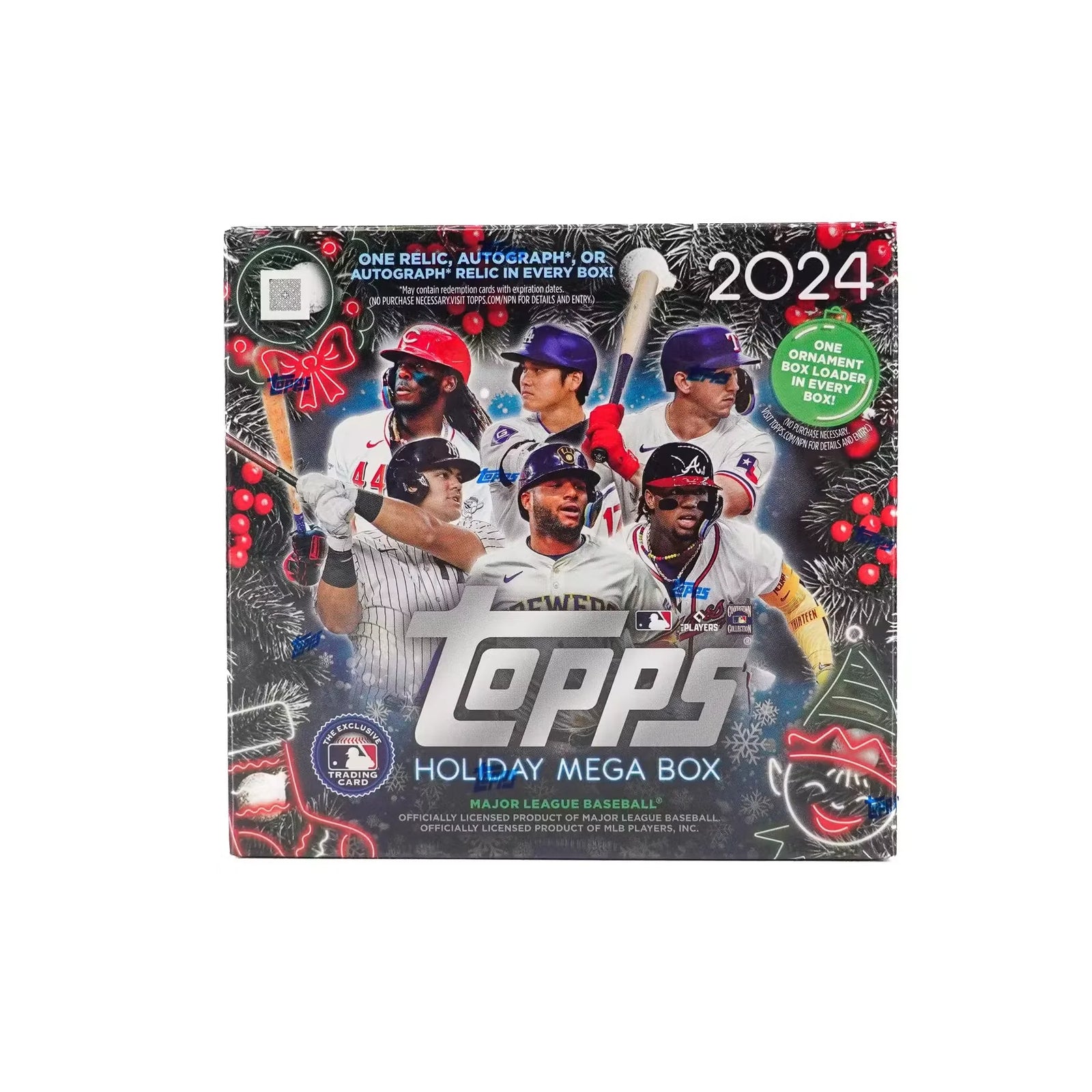 2024 Topps Holiday Baseball Mega Box (Ships Sealed Only) - D2