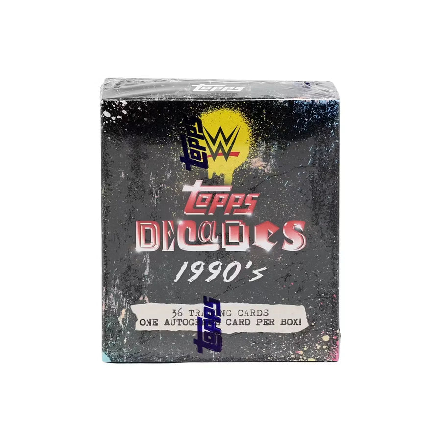 2026 Topps Decades WWE 90s Edition Wrestling Hobby Box (Ships Sealed Only)