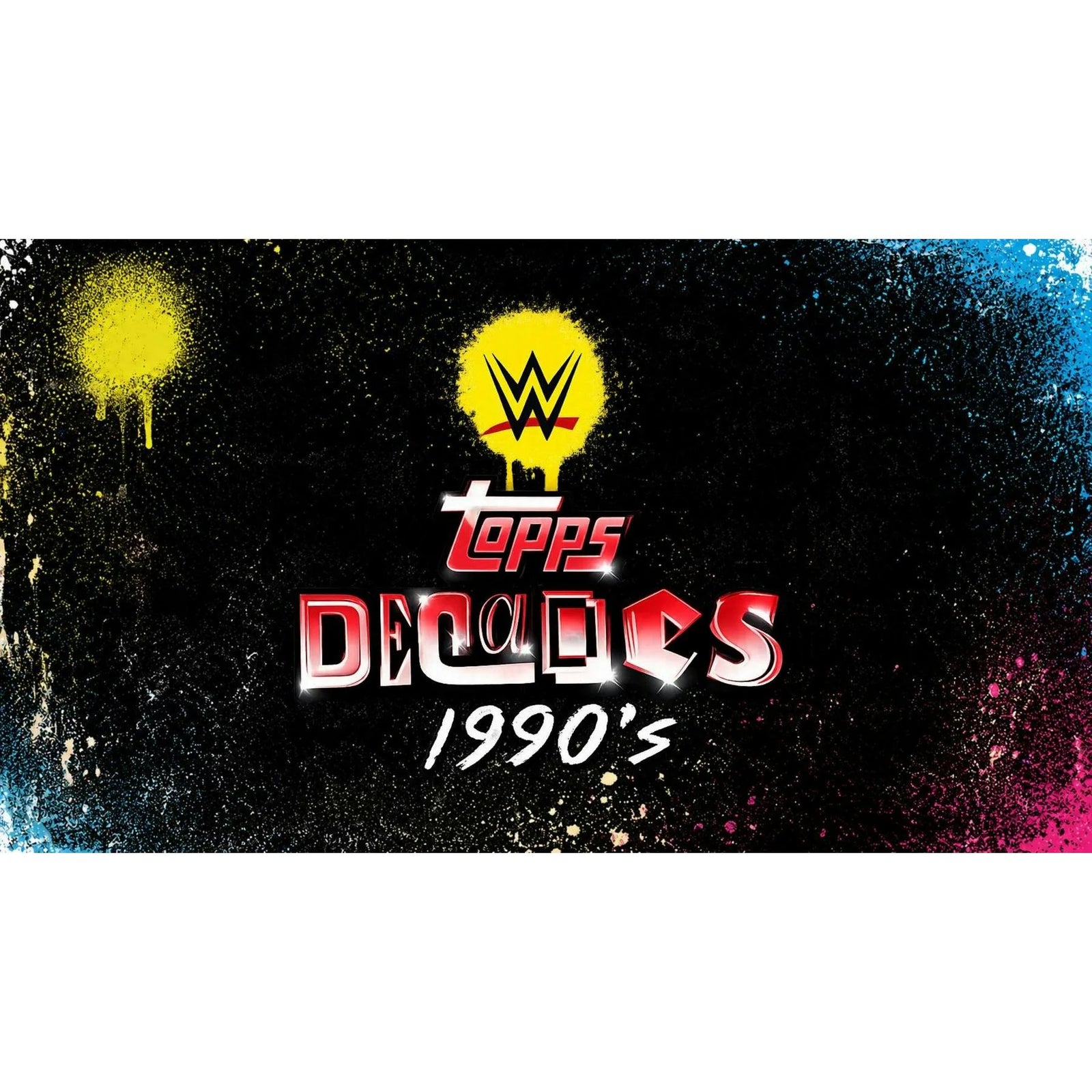 2026 Topps Decades WWE 90s Edition Wrestling Hobby Box (Ships Sealed Only)