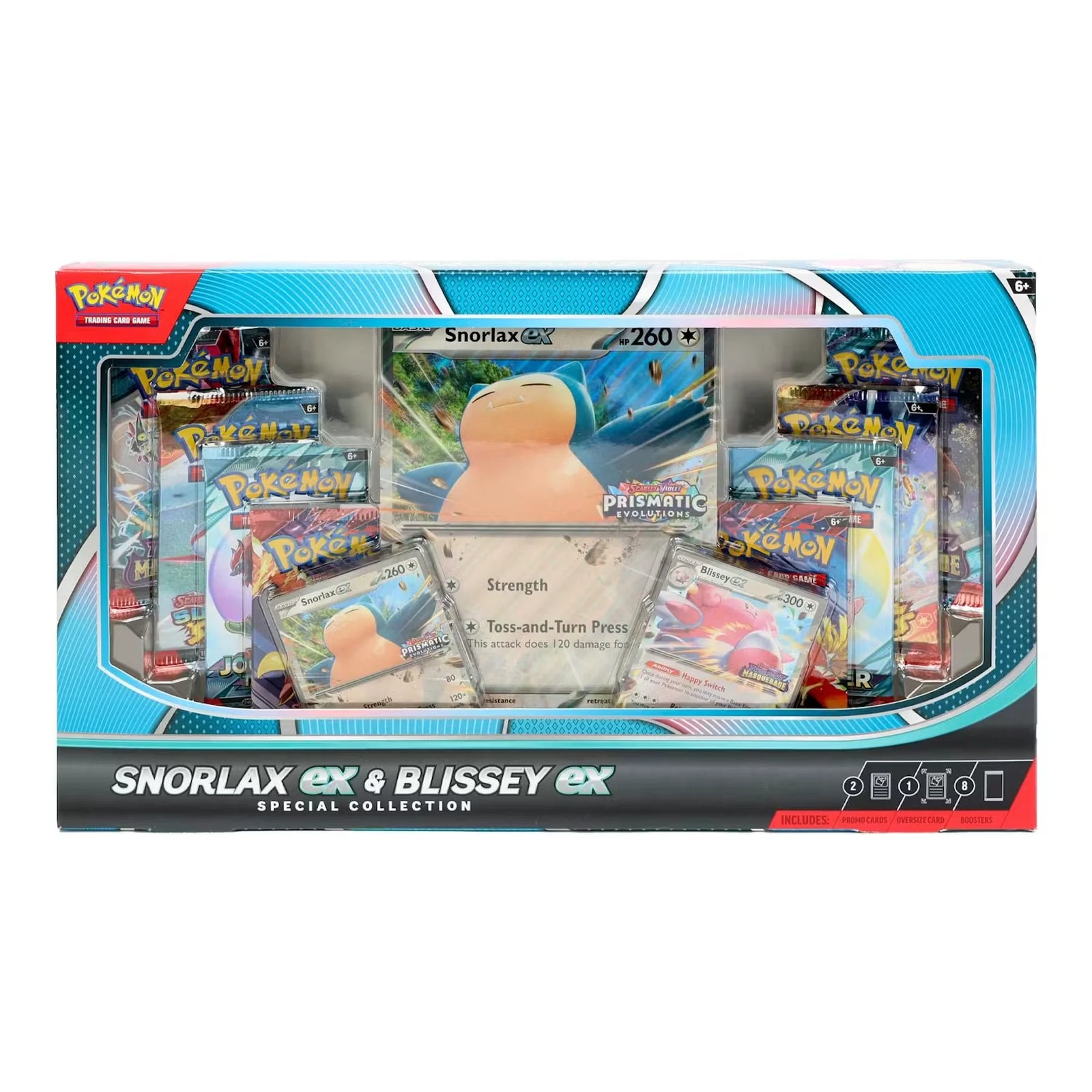 Pokemon Snorlax ex & Blissey ex Special Collection Box (Ships Sealed Only)
