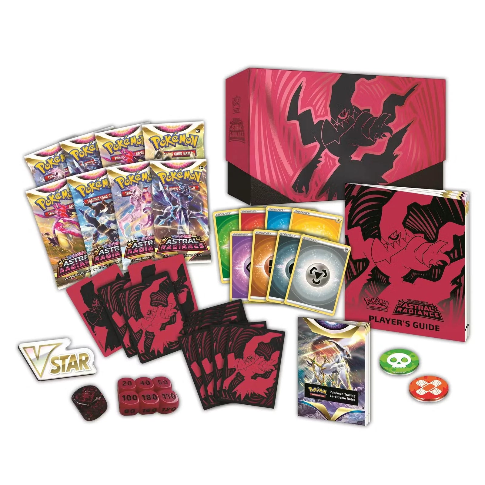 Pokemon Sword & Shield Astral Radiance Elite Trainer Box | Torn Shrink (Ships Sealed Only)